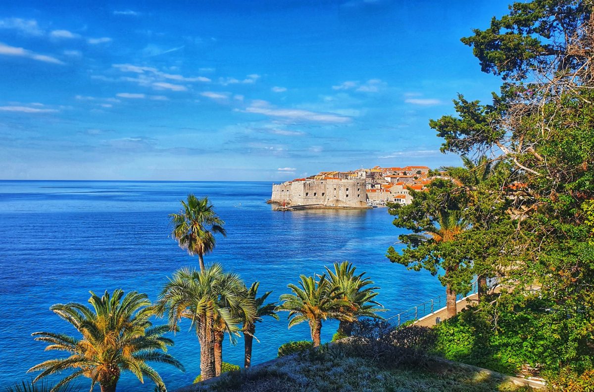 Dubrovnik surrounded by nature and the sea